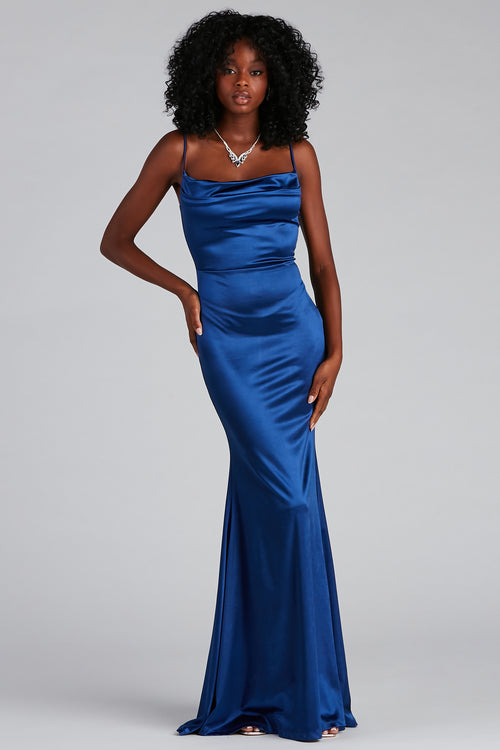 Blue Prom Dresses | Prom Gowns In Navy ...